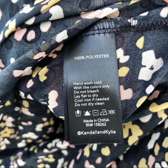 Kendall and Kylie Chiffon Shift Dress - Picture 14 of 15